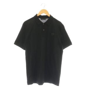 PIQUET ピケ 半袖ポロシャツ L ブラック UJN444 /DF OS