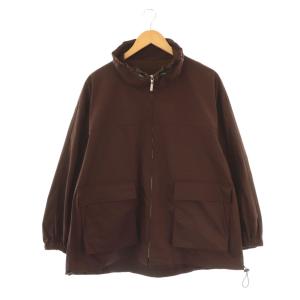 多機能素材 25AW スタンドカラードロストブルゾン ジャケット F ブラウン /DF OS