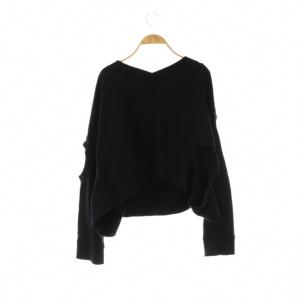 UNDERCOVER 変形スウェット トレーナー プルオーバー 1 黒 ブラック uc1c1814 /CX OS SH