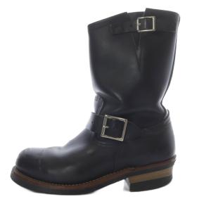 2268 エンジニアブーツ US7.5 ブラック