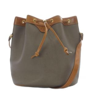 ショルダーバッグ ワンショルダー 斜め掛け 巾着 グレー /YO20 OH