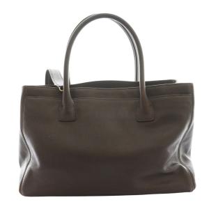 CHANEL エグゼクティブトート 10番台 キャビアスキン バッグ ココマーク ブラウン