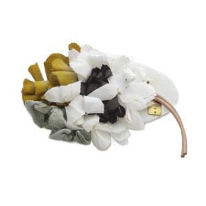 フラワーモチーフ バレッタ マルチカラー /SR