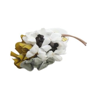 GASA フラワーモチーフ バレッタ マルチカラー /SR