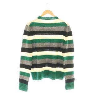 PRADA ボーダーニット セーター 長袖 48 マルチカラー /DF OS
