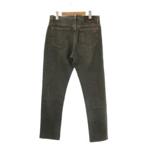 Ermenegildo Zegna デニムパンツ ジーンズ ストレート 31 黒 ブラック /AT OS