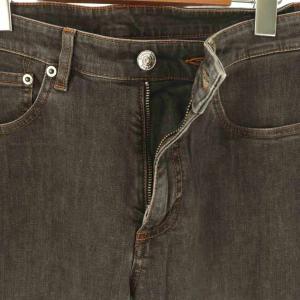 Ermenegildo Zegna デニムパンツ ジーンズ ストレート 31 黒 ブラック /AT OS