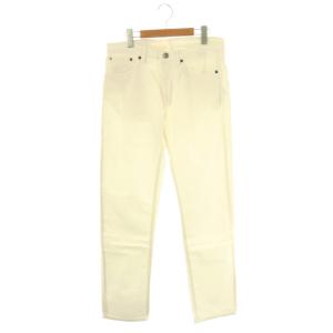 テーパードパンツ デニム 31 白 ホワイト /AT OS