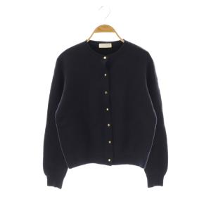 ツリ裏毛フロントスナップ カーディガン 1 ネイビー /DF OS