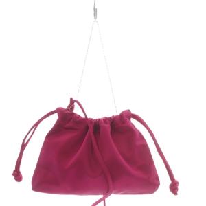 ドゥーズィエムクラス取扱 25SS SATIN MINI POUCH サテンポーチ ハンドバッグ チェーン