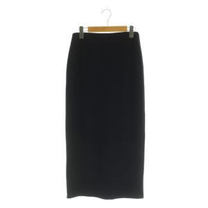 Jersey Long Tight スカート ジャージー タイト ストレッチ 38 ダークネイビー /MY