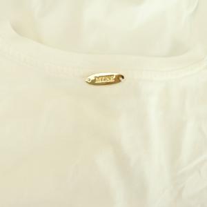 MUSE de Deuxieme Classe 24SS COTTON HENRY Tシャツ カットソー 長袖 ロンT ホワイト /MY OS