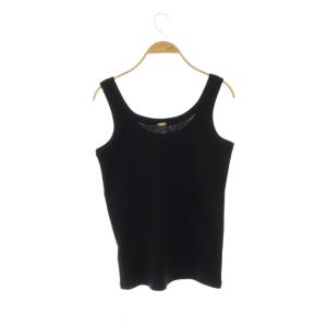 MUSE de Deuxieme Classe 25SS GLANCE タンクトップ Uネック F 黒 ブラック /AT OS