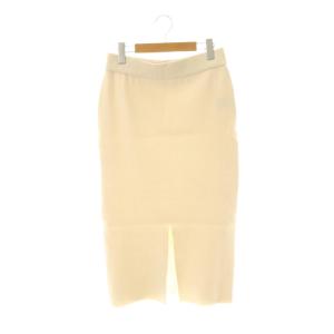 Diner B タイトスカート ミモレ ロング F アイボリー /AT OS