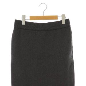 MUSE de Deuxieme Classe Diner B タイトスカート ミモレ ロング F グレー /AT OS