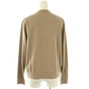 EVERYDAY I LIKE 23AW Stretch Wool クルーネック カーディガン ニット 長袖 ベージュ /HK OS