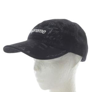 Supreme 23SS Gonz Poems Camp Cap ブラック