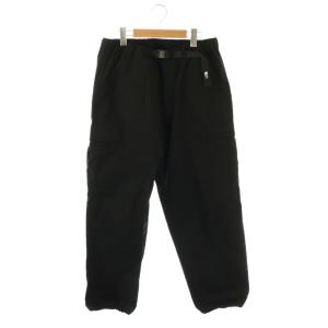 ジオロジー カーゴ パンツ ワイド M ブラック NB32430R /CX OS AD