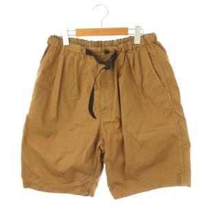 23SS コットン ショートパンツ ハーフパンツ M カーキブラウン /ES OS AD