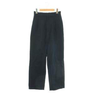 24AW Heavy Linen Side Lace Pants パンツ ストレート レース リネン S