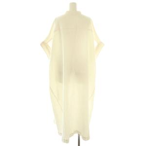 NE QUITTEZ PAS! 24AW Double Gauze Big Shirts Dress ワンピース ロング オフホワイト