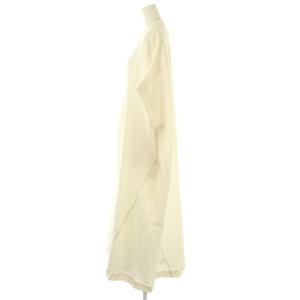 NE QUITTEZ PAS! 24AW Double Gauze Big Shirts Dress ワンピース ロング オフホワイト