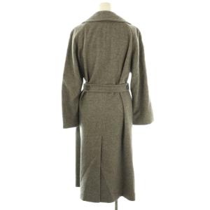 Aquascutum ウール カシミヤ混 コート アウター グレー /ES OS