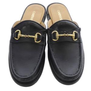caminando ドゥーズィエムクラス 別注 BIT MOCCASINS SLIPPERS ミュール サンダル レザー 5