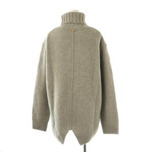 MUSE de Deuxieme Classe JADE タートルネックプルオーバー ニット セーター グレー /DF OS