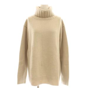 JADE タートルネックプルオーバー ニット セーター 長袖 F ベージュ /AT OS