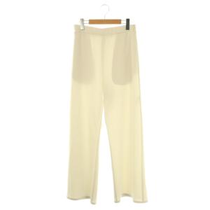 25SS WIDE PANTS ワイドパンツ 38 アイボリー /ES OS