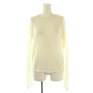 カットソー Tシャツ 長袖 プルオーバー オフホワイト /DF OS