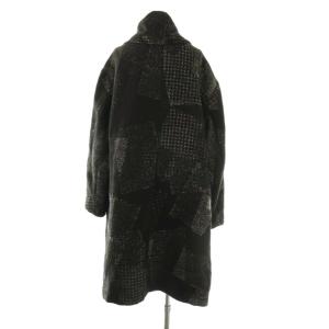 Y's 24AW WOOL COTTON RANDOM HOUNDSTOOTH JQ SCARF