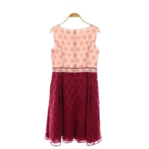 TOCCA LOBERIA ドレス ワンピース ノースリーブ ロング 4 ピンク /HK OS