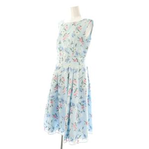 TOCCA 25SS TULIP EMBROIDERY ドレス ワンピース 2 ライトブルー