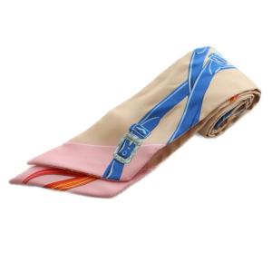 Brides de Gala Applique Pique ツイリー スカーフ シルク 総柄 ベージュ