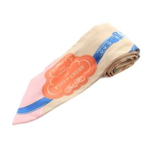 Brides de Gala Applique Pique ツイリー スカーフ シルク 総柄 ベージュ