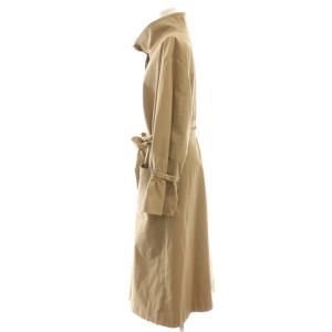GRACE CONTINENTAL スタンドトレンチコート スプリングコート 36 ベージュ ベルト付き /CX OS