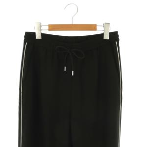 Diagram GRACE CONTINENTAL 25SS テーパーイージーパンツ 36 ブラック ホワイト /DO OS