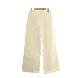 IENA 25SS LATELIER ポケットデニムパンツ ジーンズ ジッパーフライ 38 オフホワイト /DO