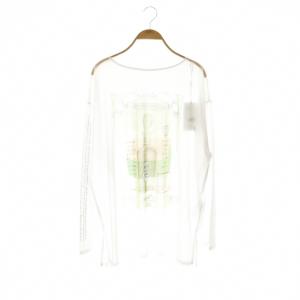 25SS VINTAGE PERFUME SMELL SHEER TOP カットソー 長袖 シアー F