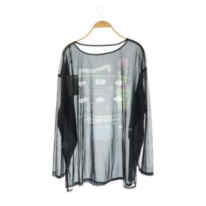 Ameri VINTAGE 25SS VINTAGE PERFUME SMELL SHEER TOP カットソー シアー 長袖 F
