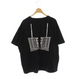 Ameri VINTAGE 25SS MEDI LINGERIE TROMPE LOEIL TEE Tシャツ カットソー 半袖 F