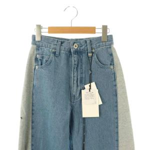 Ameri VINTAGE 25SS SIDE SWITCH 2WAY RIBBON DENIM PANTS デニムパンツ ワイド