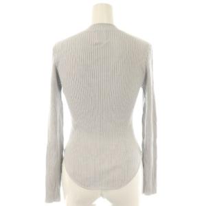 Lily Brown LilyBrown KEITA MARUYAMA  チャイナニットトップス カットソー ラメ リブ F グレー /AT OS