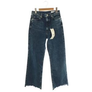 25SS THE TAYLOR デニムパンツ ジーンズ ストレート カットオフ 24 ブルー /ES OS