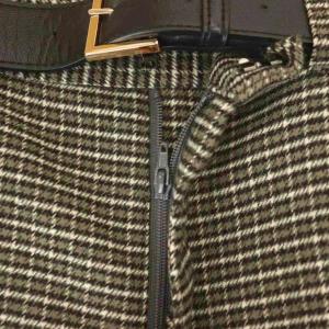 Lily Brown LilyBrown 25AW ベルト付きハイウエストショートパンツ チェック 0 グレー ブラック /DF OS