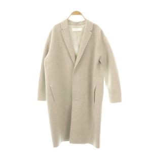 ライトメルトン チェスターコート アウター ロング 34 グレー /DF OS