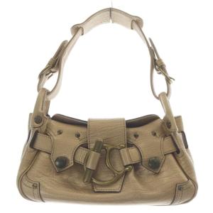 ハンドバッグ ロゴ ゴールド色 /SR