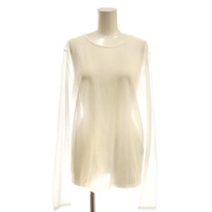 25SS シアー天竺ロンTEE カットソー 長袖 2 白 ホワイト /AT OS